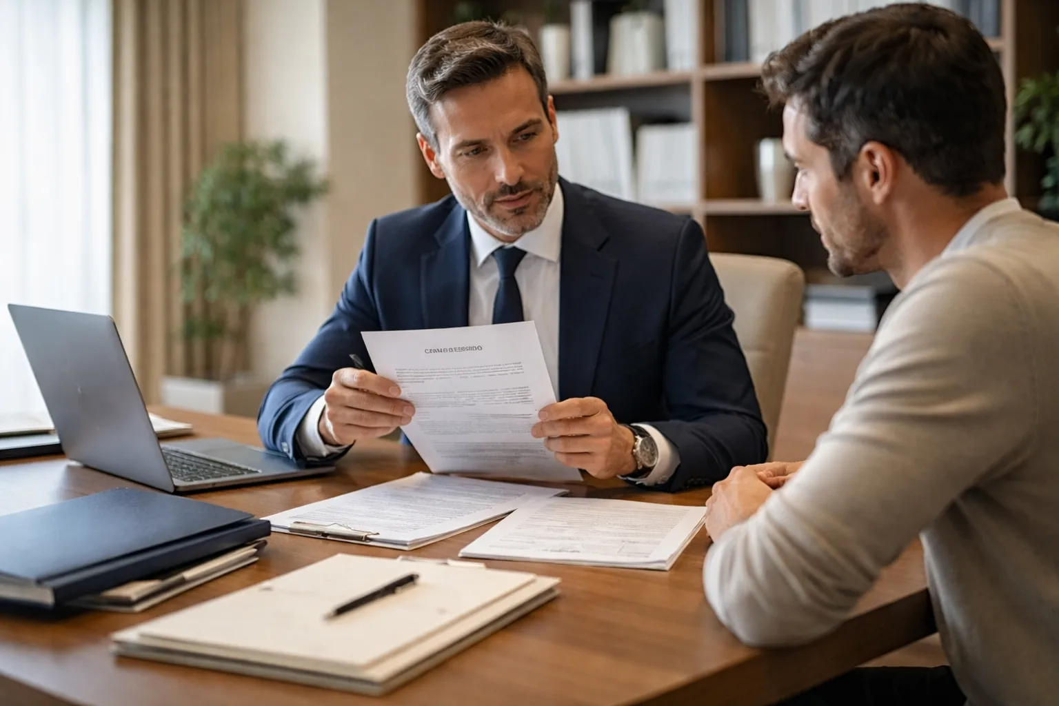 Revisión jurídica de documentación laboral en despacho de abogados en Madrid
