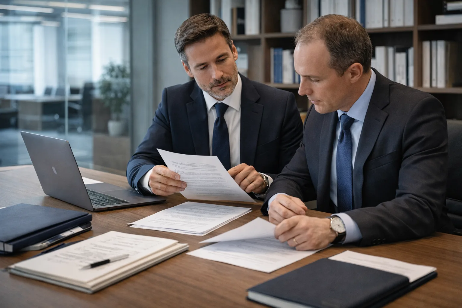 Revisión jurídica de contratos y documentación mercantil en despacho de abogados en Madrid